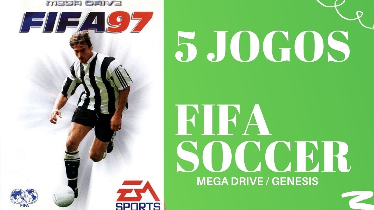 Jogos Fifa Soccer [Mega Drive] [Genesis] 5 Games