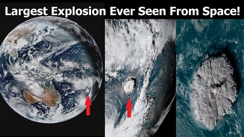 The Biggest Volcanic Eruption Ever Seen From Space