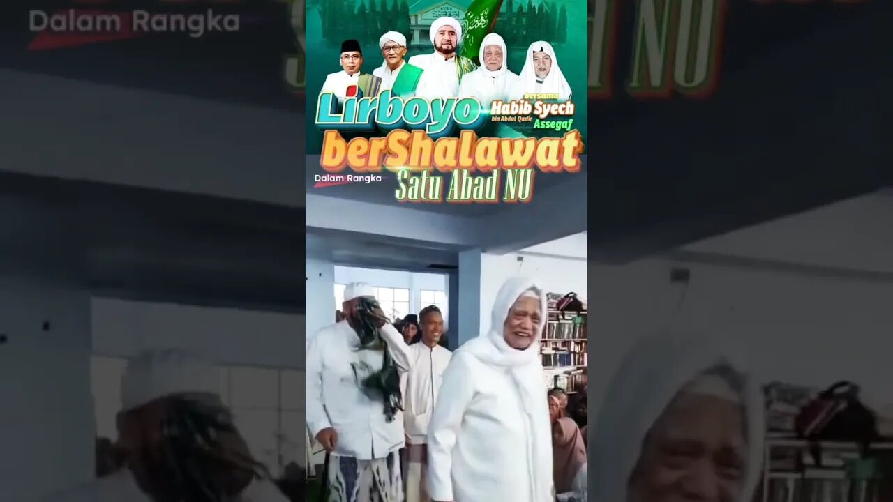 Lirboyo Bersholawat Bersama Habib Syech dalam Rangka Satu Abad NU