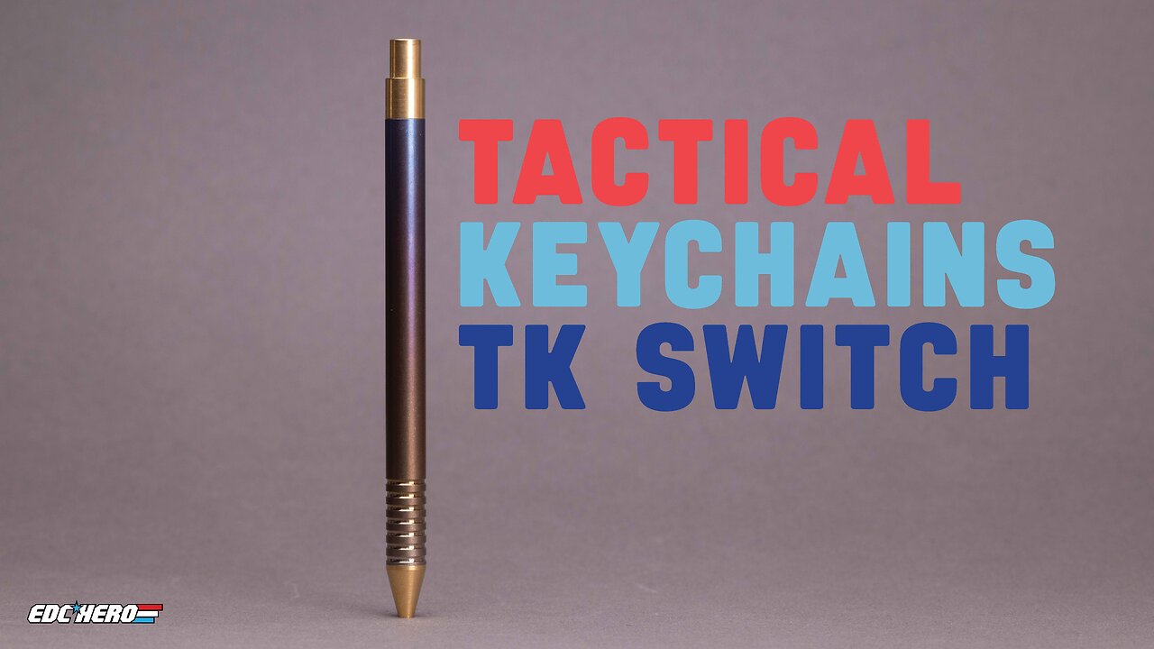 Tactical Keychains TK Switch Titanium Pen + Pencil