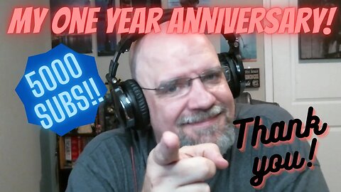 THANK YOU for All the Subs and All the Love & Support On My Channels' One Year Anniversary!