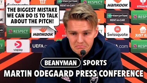 'The biggest mistake we can do is to talk about the PITCH!' | Bodø/Glimt v Arsenal | Martin Odegaard