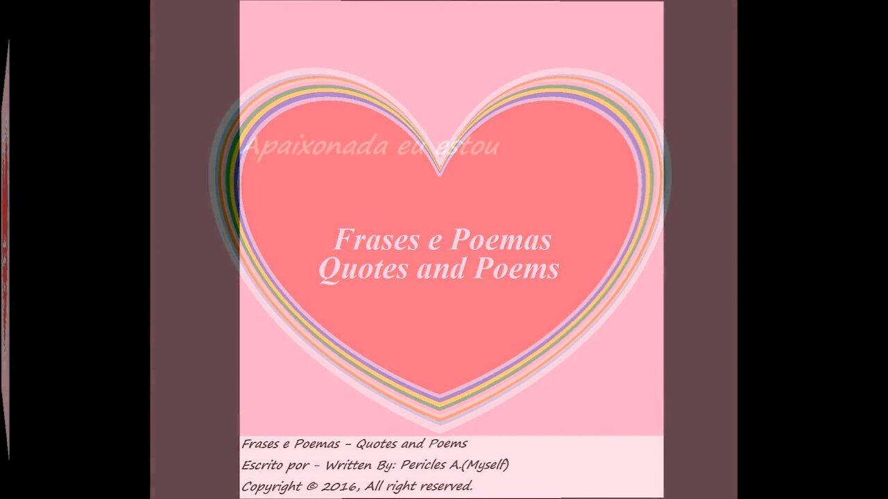 Apaixonada eu estou, e é por você meu amor, vem logo me buscar! [Poesia] [Frases e Poemas]