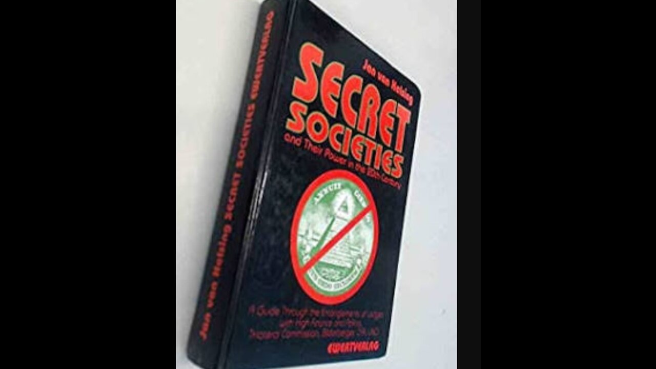 Banned book! Secret Societies