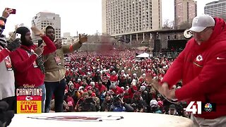 Chiefs rally drum ceremony