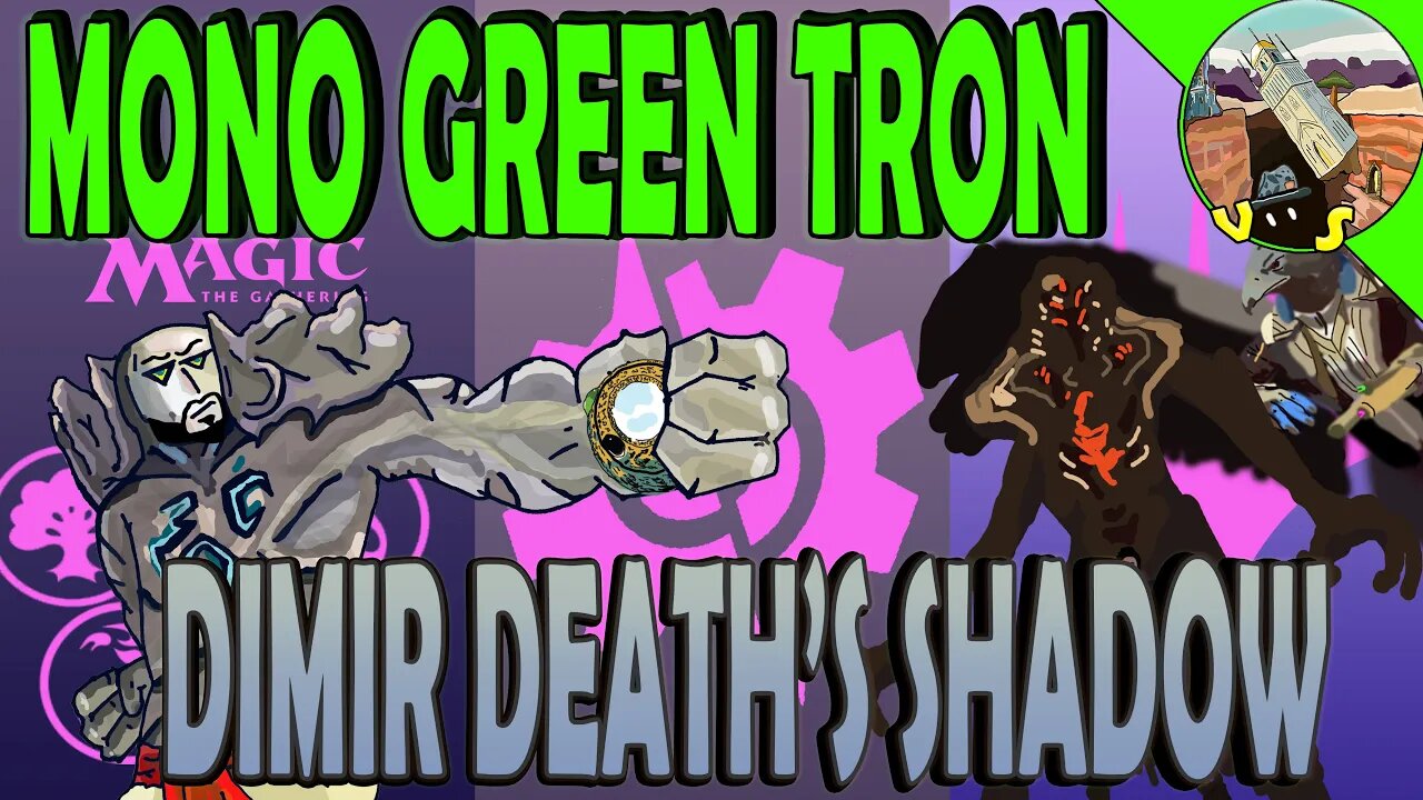 Mono Green Tron VS Dimir Death's Shadow｜Keeping a 7 That Doesn't Get Tron ｜Magic The Gathering Online Modern League Match