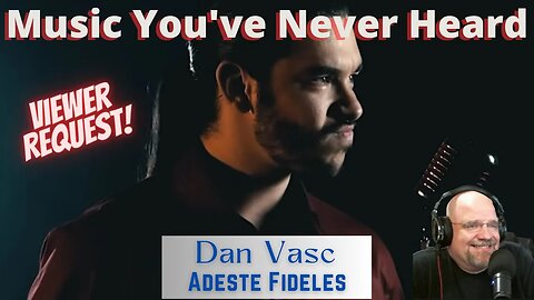 MYNH: MAXIMUM VOLUME!! First Time Hearing and Reacting to Metal Singer Dan Vasc - Adeste Fideles!