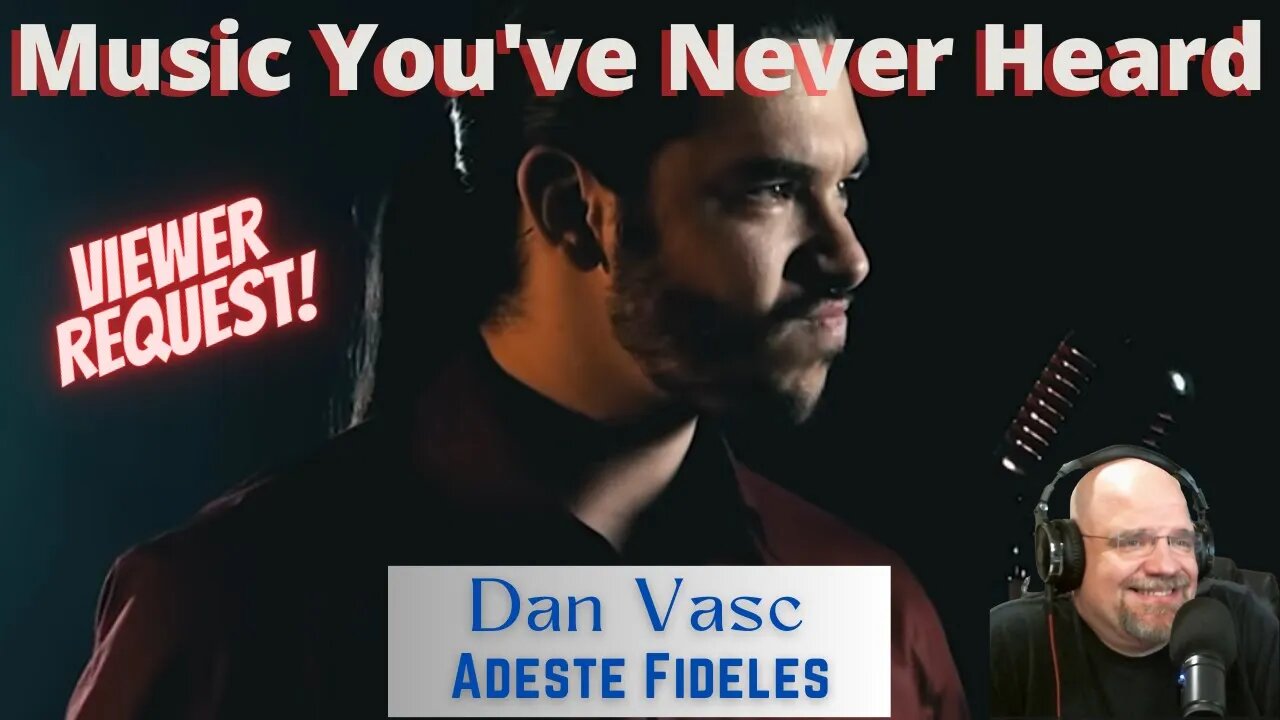 MYNH: MAXIMUM VOLUME!! First Time Hearing and Reacting to Metal Singer Dan Vasc - Adeste Fideles!