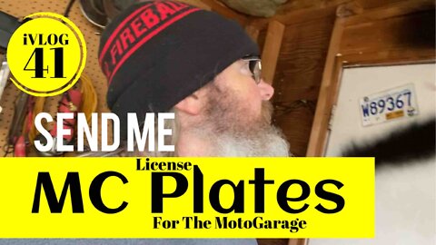 Send Me Your Motorcycle License Plates - VLOG 41