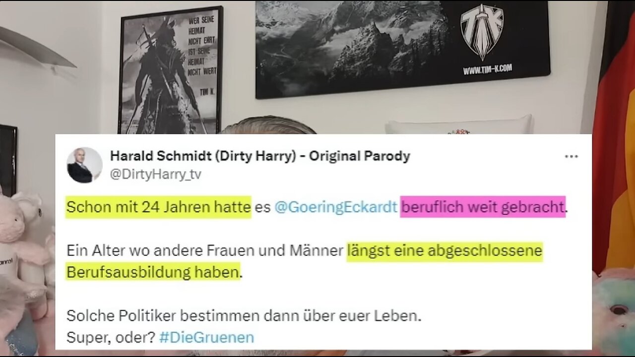 KÜCHENHILFE Göring-Eckardt quält greisen Täuschkörper der CDU! 💥⚡️28.o8.2024 Tim Kellner