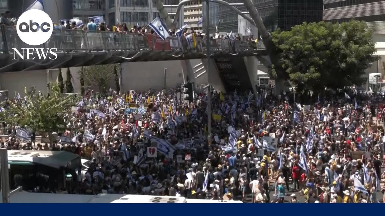 Massive protests criticize Israeli leadership after hostages found dead