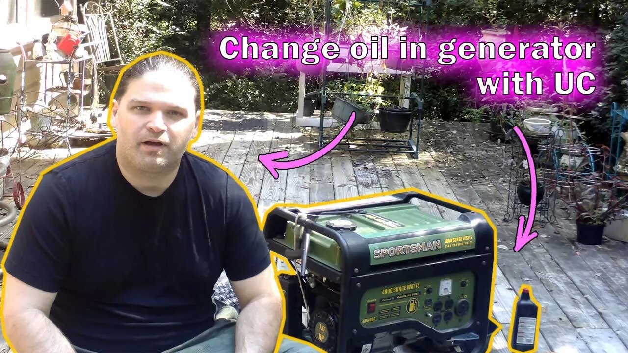 How to Change the Oil in Your Generator! #selfhelp #maintenance