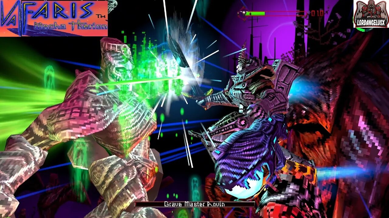 VALFARIS; Mecha Therion. shoot'Em Up, nostalgia classica dos anos 90