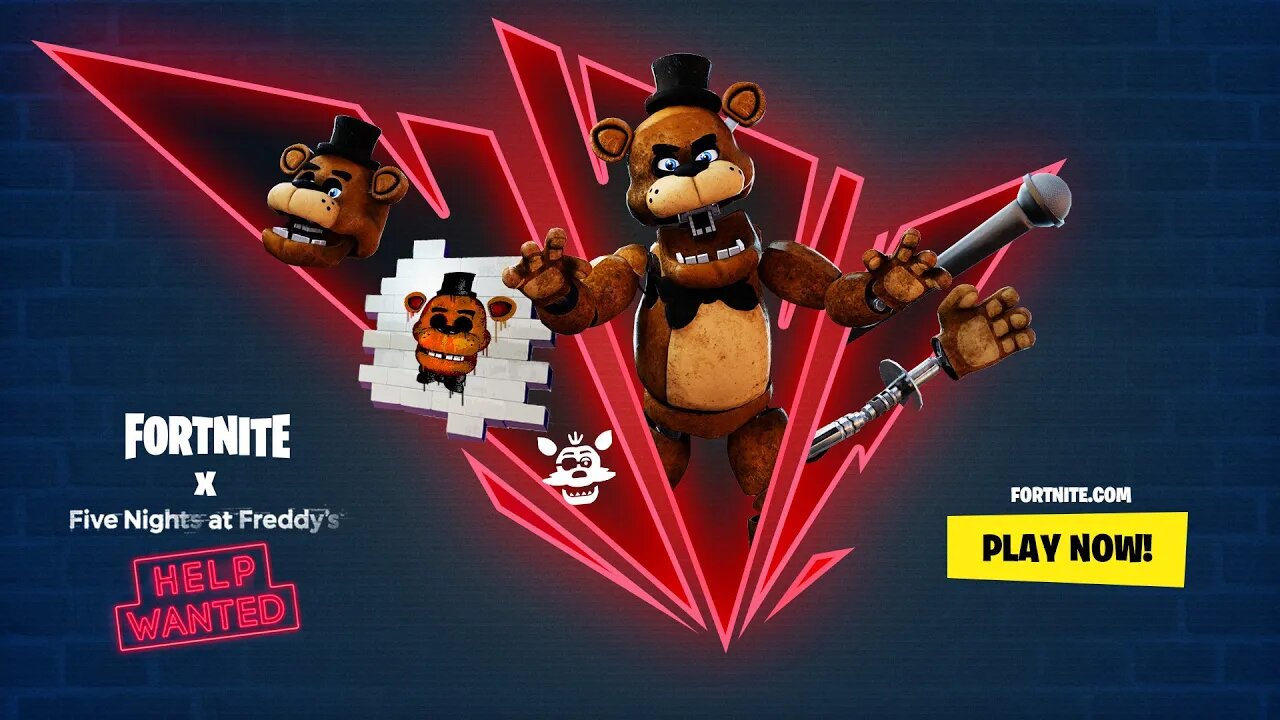 Fortnite X FNAF Trailer