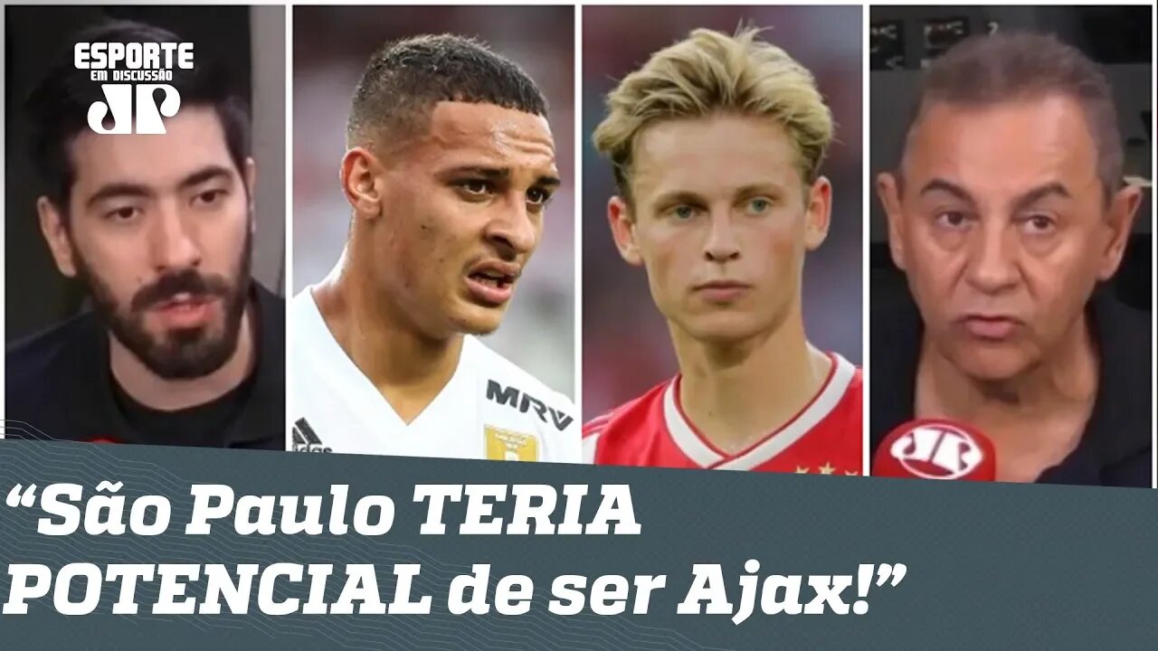 A BASE é F...! "O São Paulo TERIA POTENCIAL para ser um Ajax!", dizem jornalistas