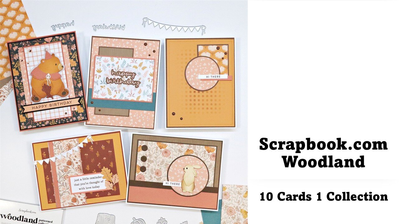 Scrapbook.com | Woodland | 10 Cards 1 Collection