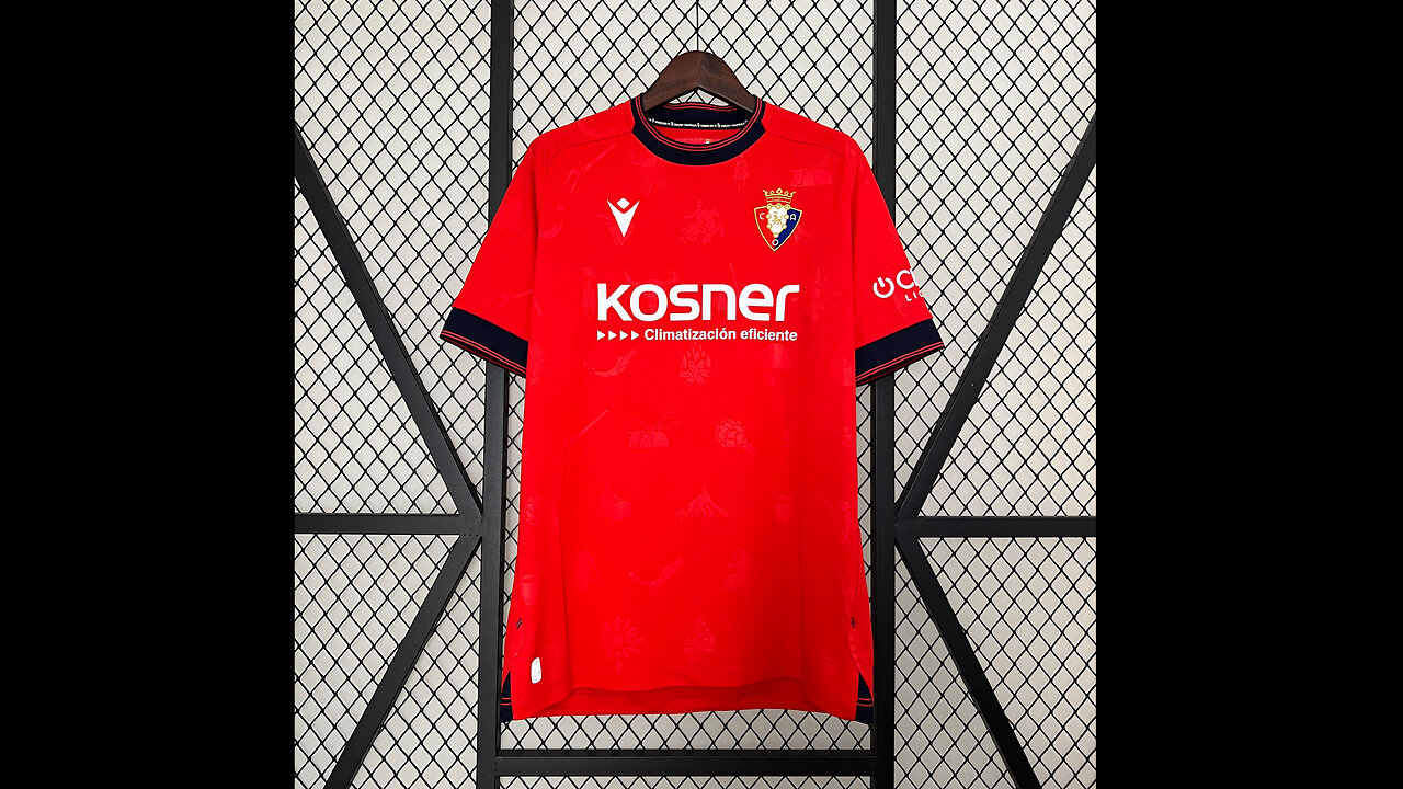 👉🏻⚽️ 2024/25 Osasuna Home Adult Kit