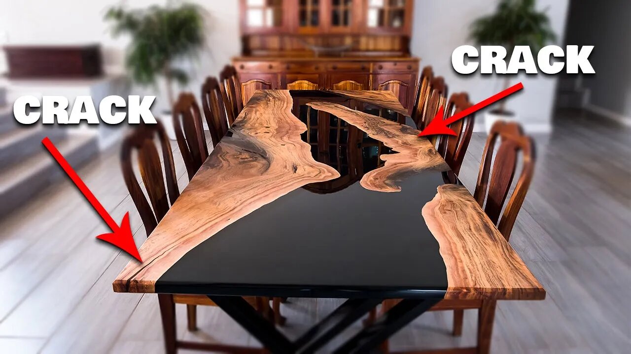 Why Do EPOXY Tables CRACK???