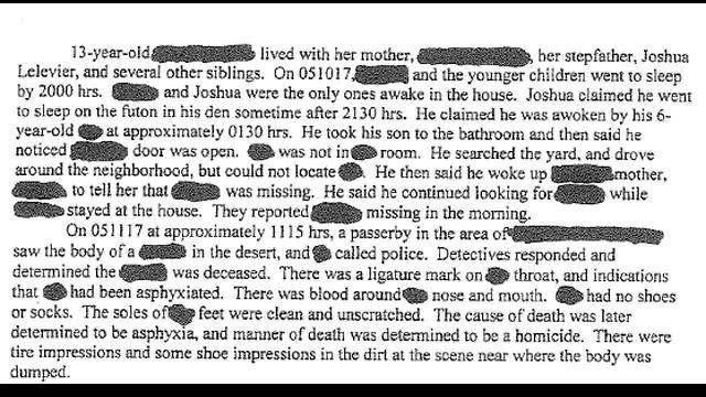 Officers seize items from the home of Jayden Glomb's family