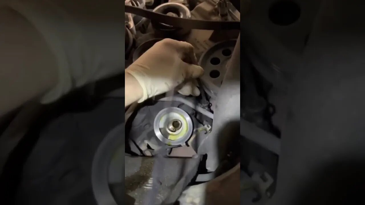 Removing Radiator Hose Clamp In Tight Area #shorts