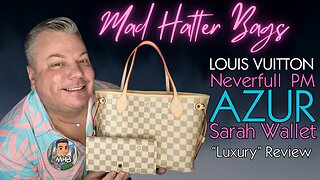 Lous Vuitton Neverfull PM and Sarah Wallet Rep Review from Savebullets (Link in Description)