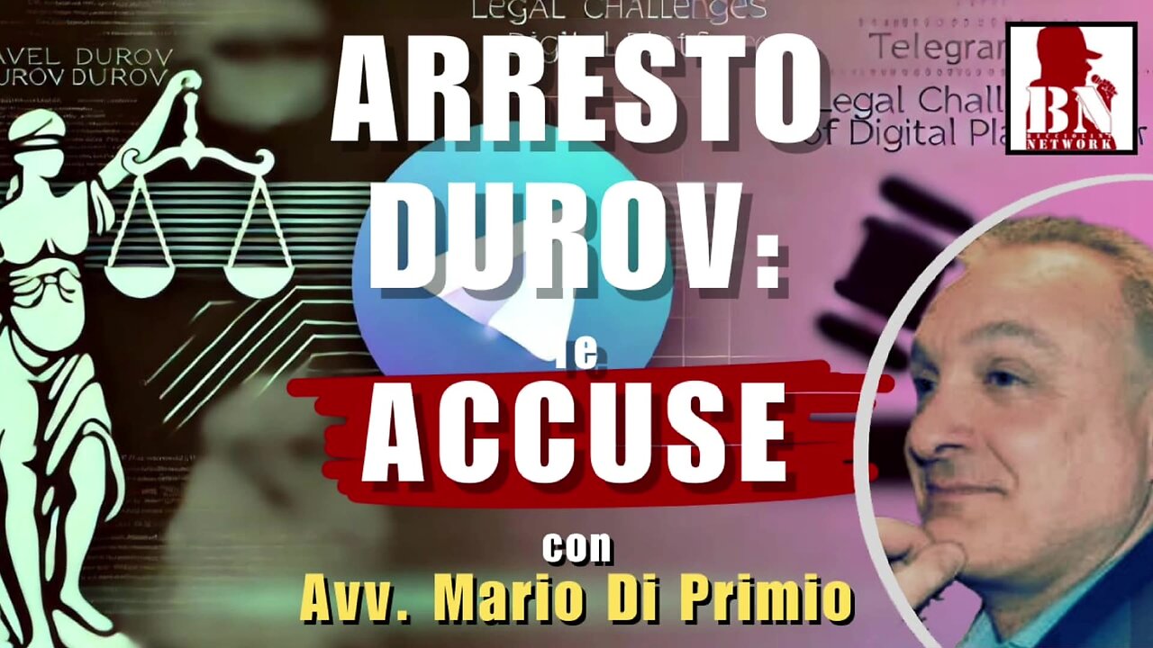 ARRESTO di DUROV e le ACCUSE |Dritti e Diritto