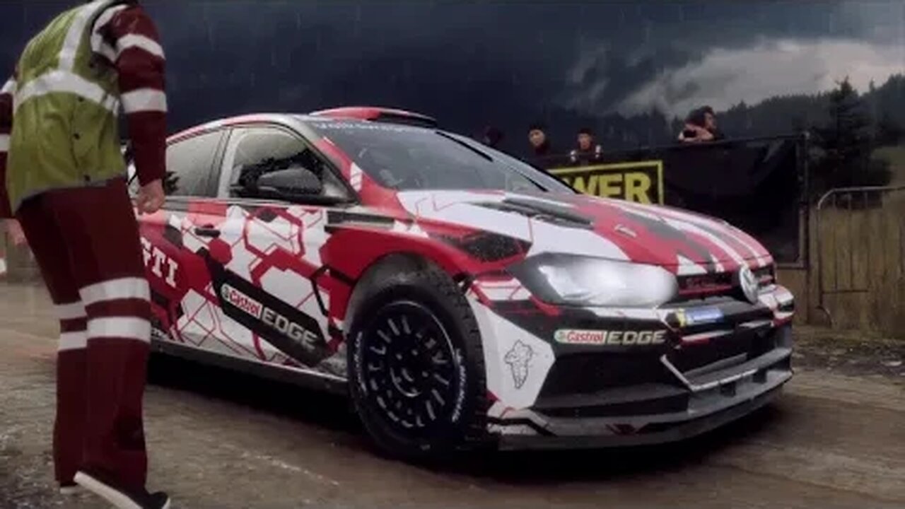 DiRT Rally 2 - Polo GTI Plods Through Annbank Station