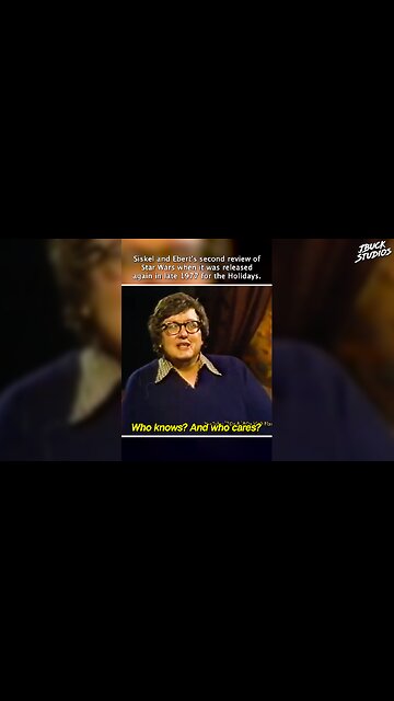 Siskel and Ebert's review of STAR WARS (1977) is DAMNING