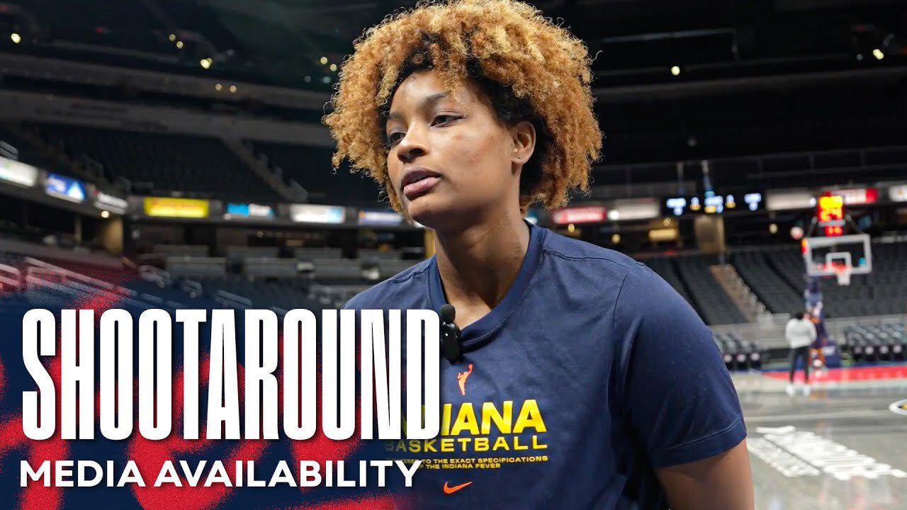 Indiana Fever Shootaround Media Availability (vs Minnesota Lynx)