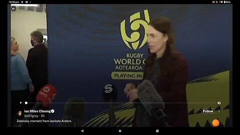 Jacinda Ardern the coke head Globalist puppet..🤧😵‍💫😵‍💫😵‍💫