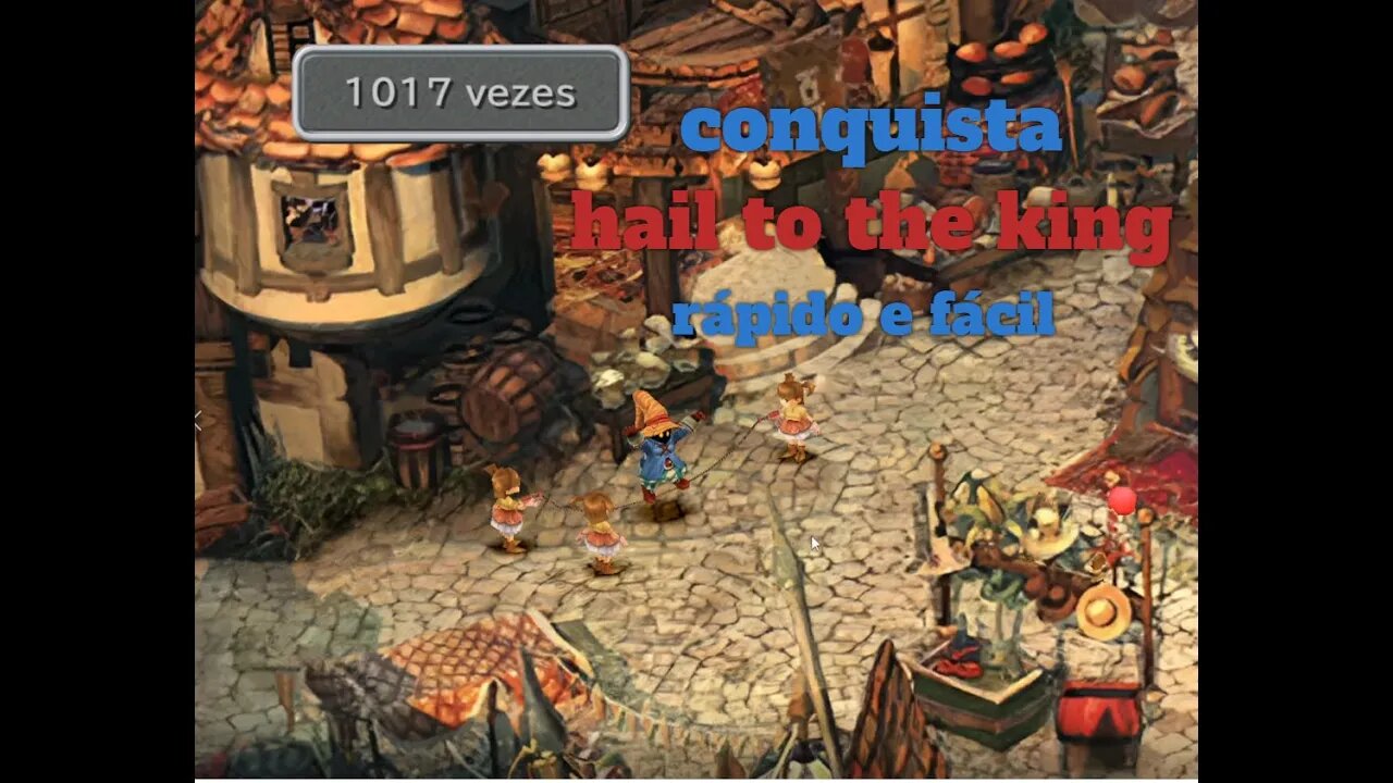 Conquista Hail to the King FF9 Método Rápido e Fácil 2023