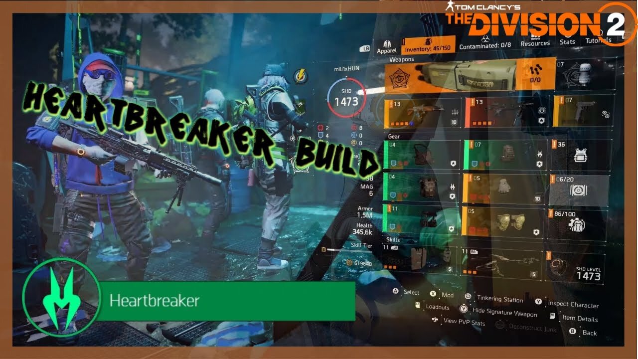 Heartbreaker build | The Division 2