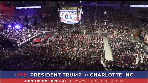 TRUMP❤️🇺🇸🥇🪽🕺TELLS MEDIA🤍🇺🇸🪽🏅🎬TO SHOW HUGE RALLY CROWD IN N.C💙🇺🇸🏅🪽🏛️⭐️