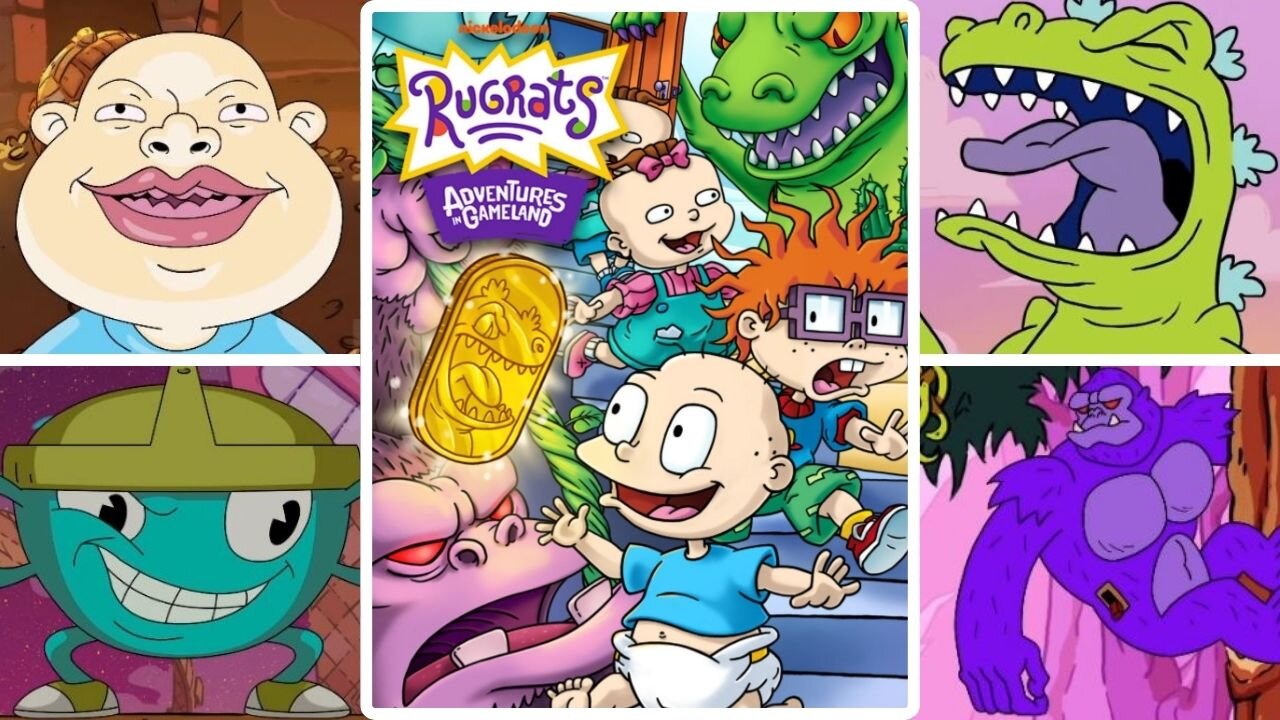 Rugrats: Adventures in Gameland - All Bosses [No Damage] + Ending