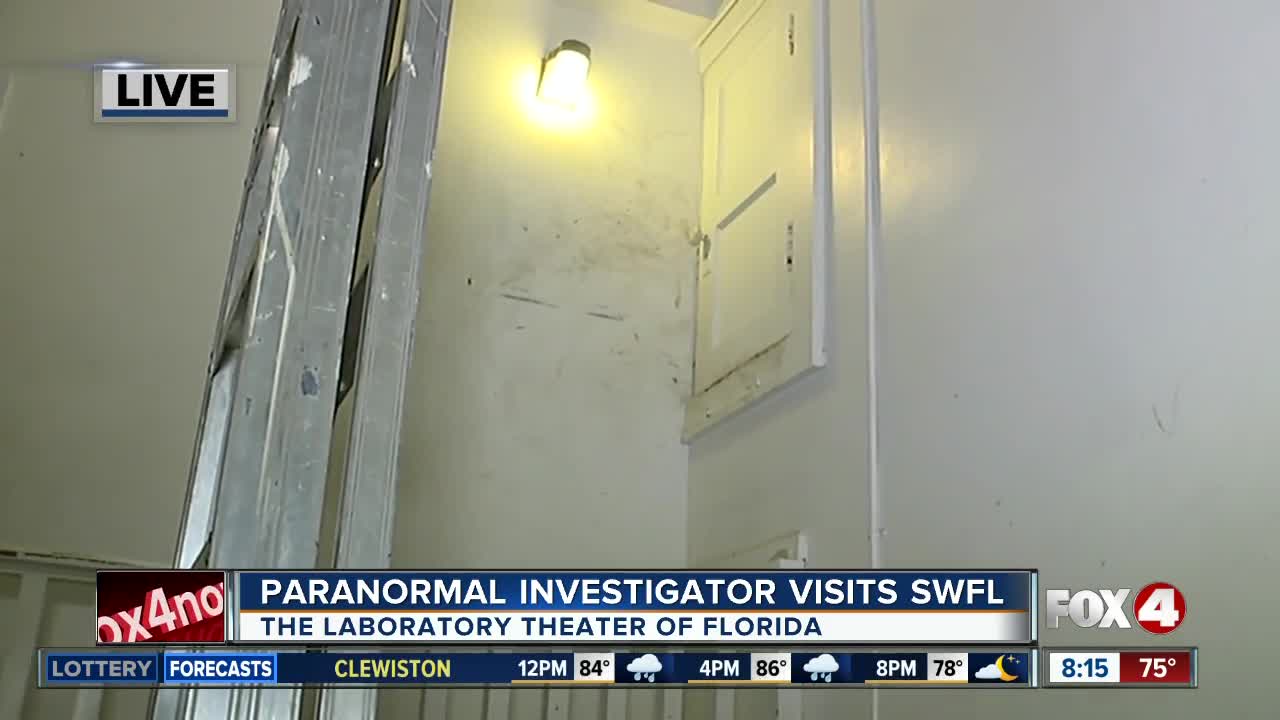 Paranormal investigator visits The Lab in Fort Myers 8 a.m.