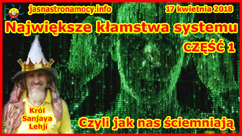 Największe kłamstwa systemu – czyli jak nas ściemniają – część 1