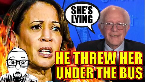 Bernie Sanders ADMITS Kamala HASN'T CHANGED! She's JUST LIKE BIDEN!