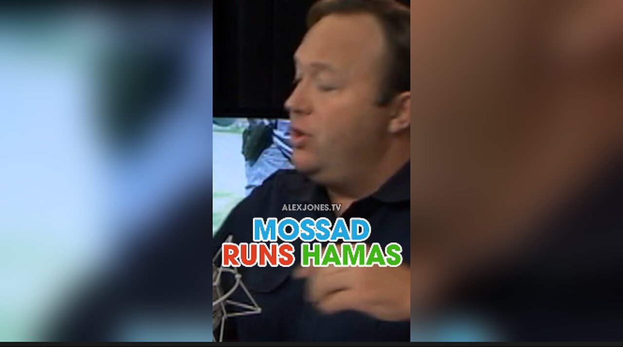 Alex Jones: Hamas Works For Mossad & CIA - 5/4/11