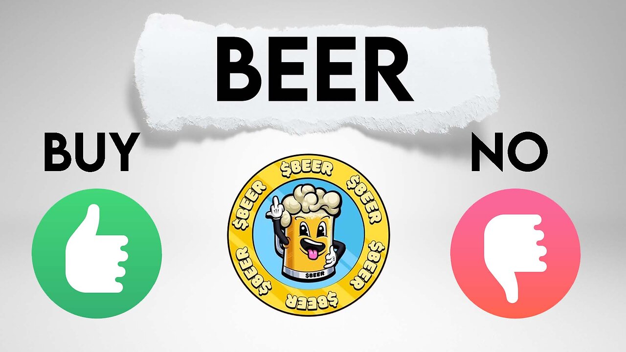 BEER Coin Price Prediction. New Meme Coin hype?