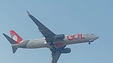 Boeing 737-800 PR-GGP coming from Rio de Janeiro(GIG) to Fortaleza