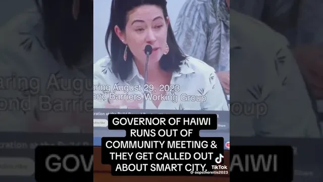 Lahaina Maul Fires meeting Citizens NOT happy