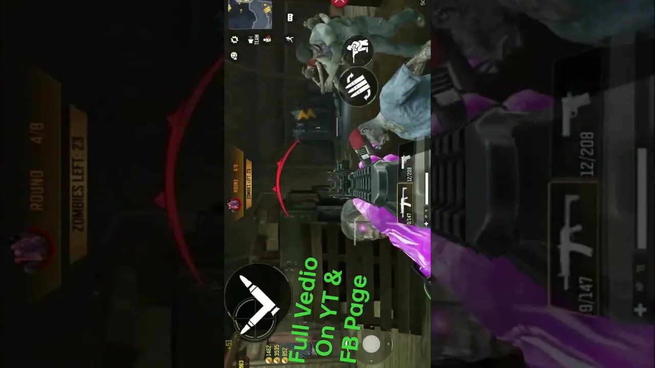 Zombies Round Part 4 | COD Mobile #shorts #short #game #games #gamer #gamers #gaming #CODM #cod