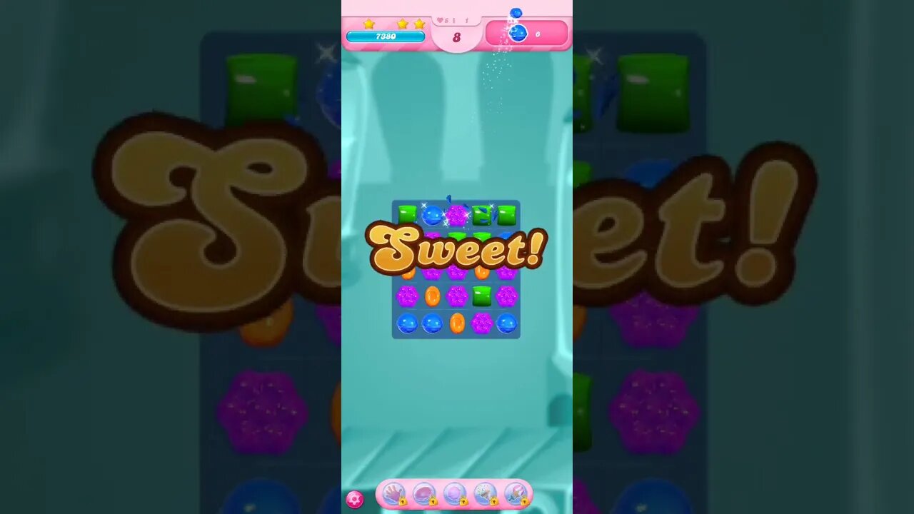 Candy Crush intro level