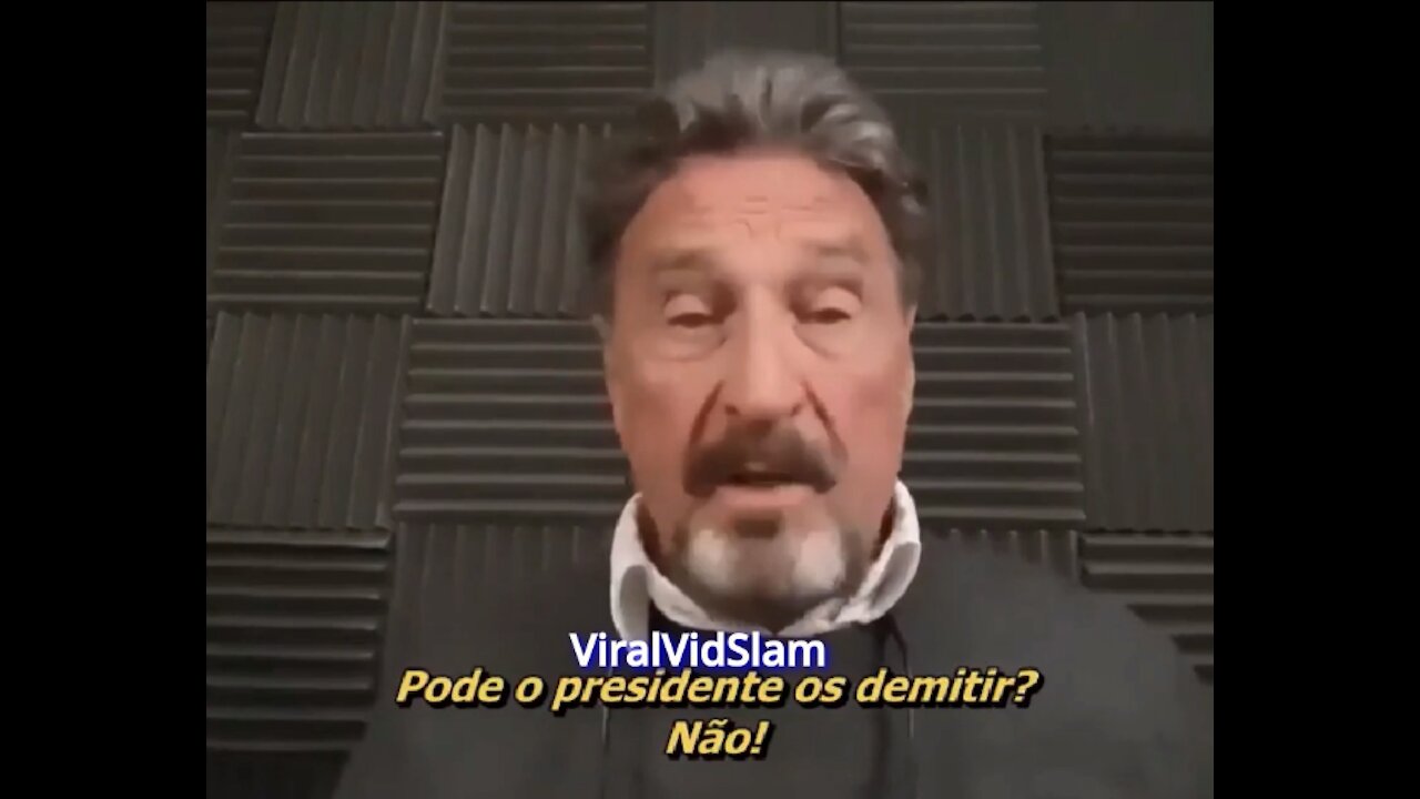 JOHN MCAFEE MURDERED EXPOSING DEEP STATE