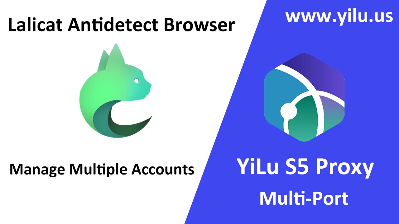 YiLu Socks5 Proxy Integration With Lalicat Antidetect Browser