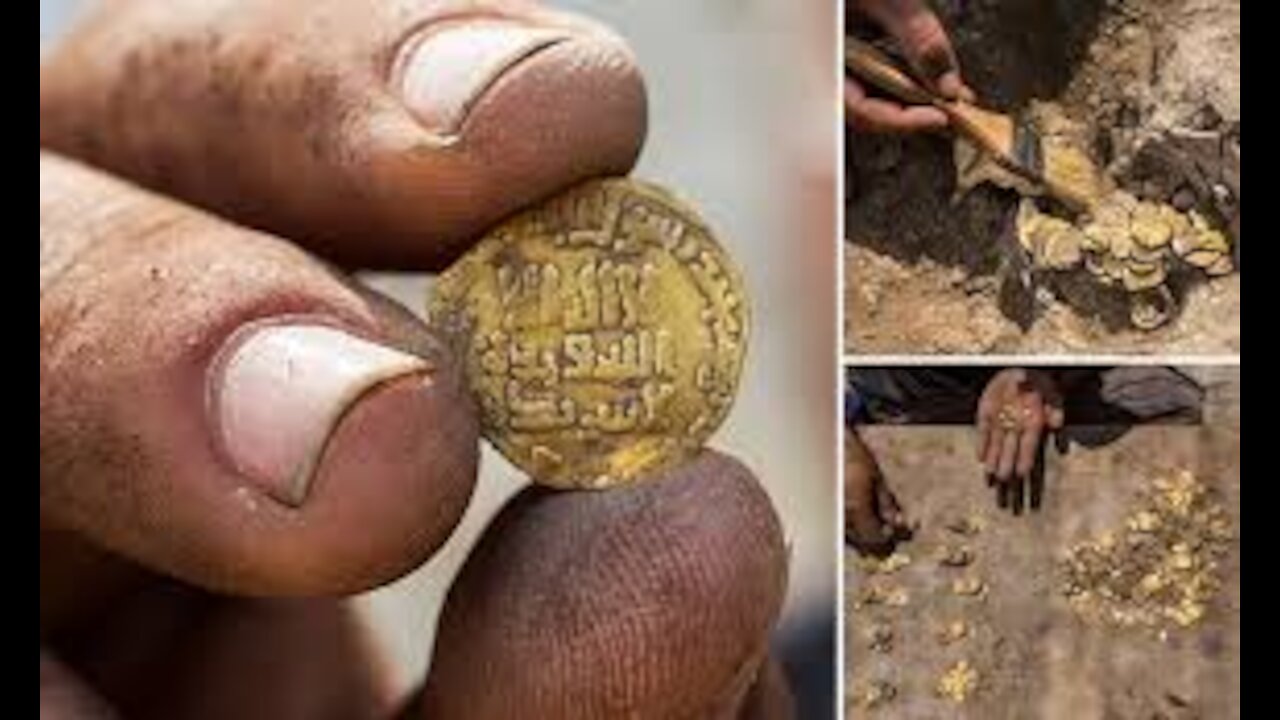 Israelis found Islamic Abbasid era gold coins from palestine