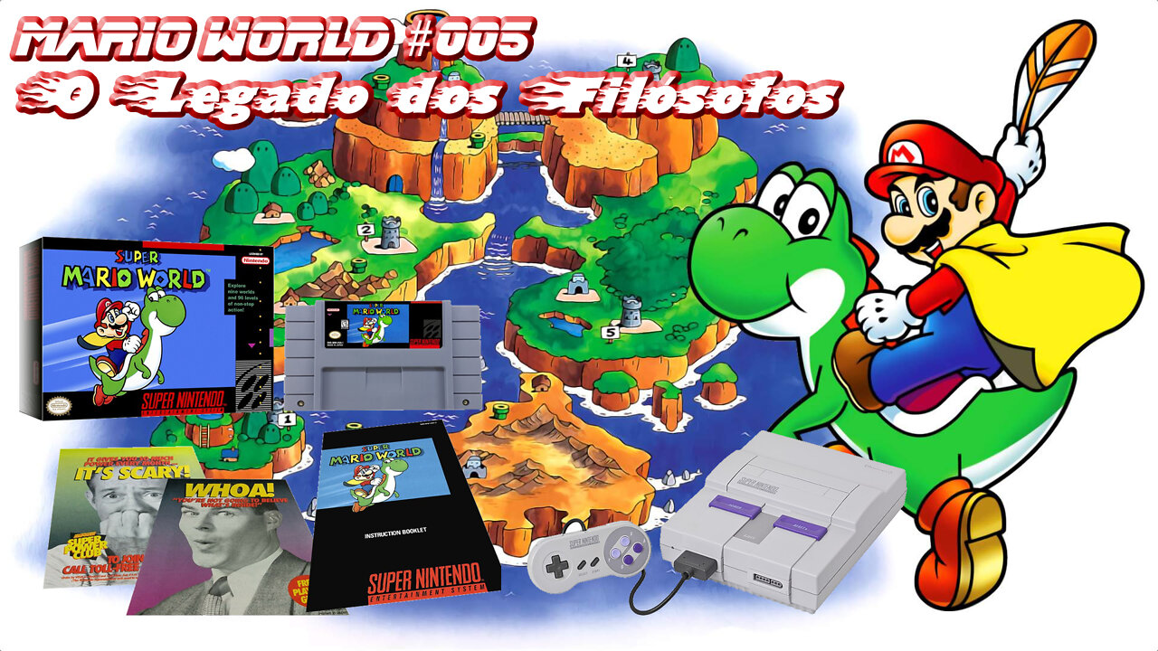 Super Nintendo - Mario World #005: As Duas Pontes (PT BR)