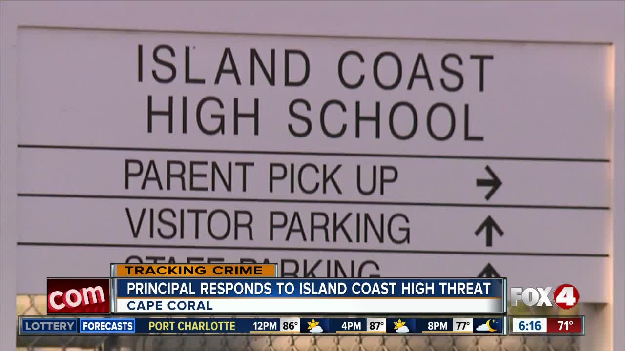 No credible threat at Island Coast H.S.