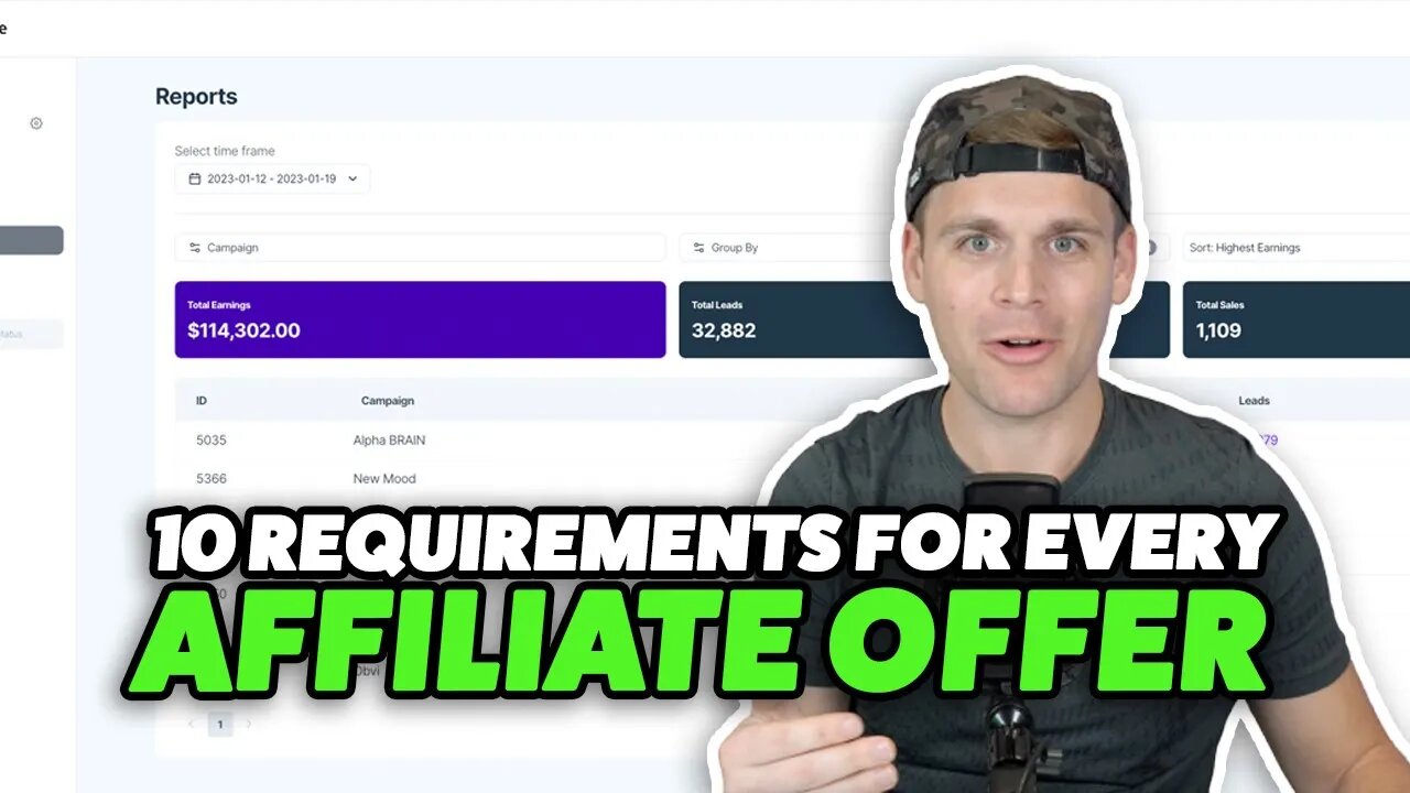 10 Affiliate Marketing Offer Requirements From An 8 Figure Affiliate