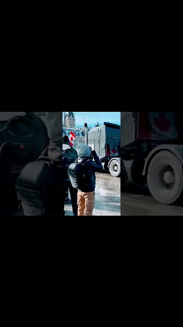 Freedom Convoy: Enjneer harmonises with the trucker lifestyle